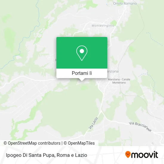 Mappa Ipogeo Di Santa Pupa