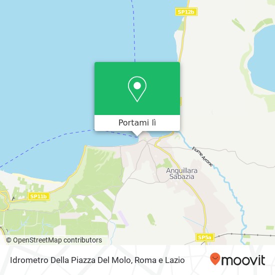 Mappa Idrometro Della Piazza Del Molo