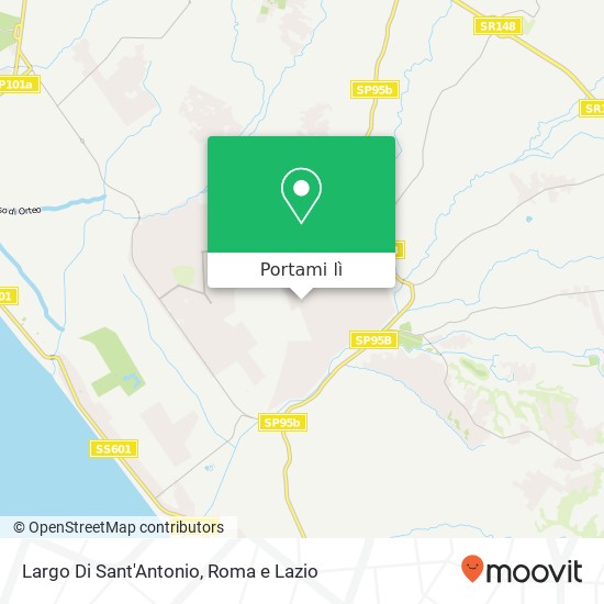 Mappa Largo Di Sant'Antonio