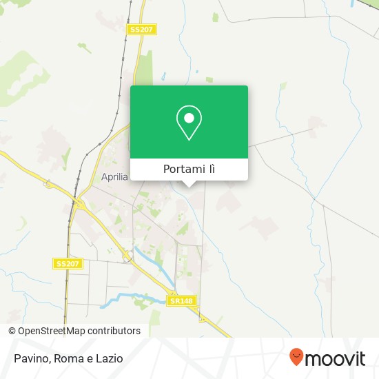 Mappa Pavino