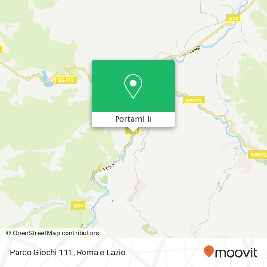 Mappa Parco Giochi 111