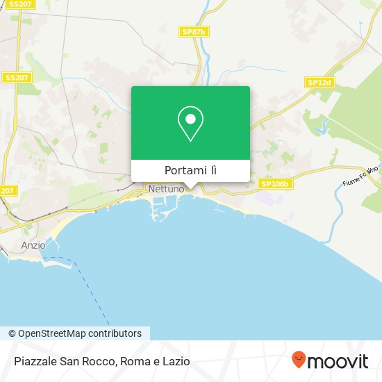 Mappa Piazzale San Rocco