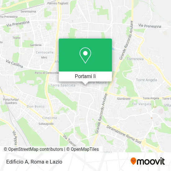 Mappa Edificio A