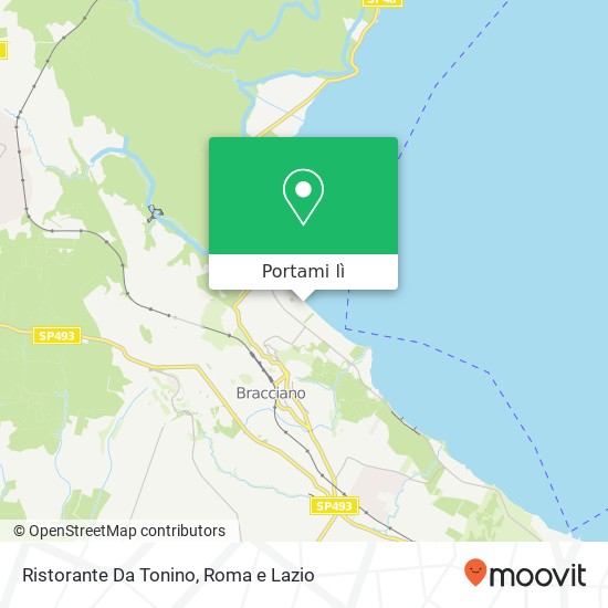 Mappa Ristorante Da Tonino