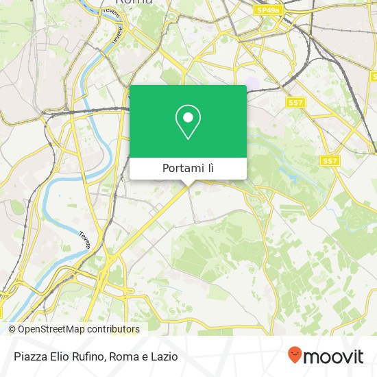 Mappa Piazza Elio Rufino