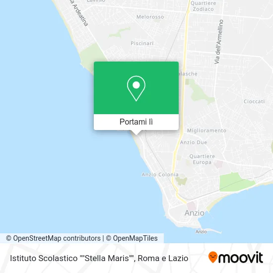 Mappa Istituto Scolastico ""Stella Maris""