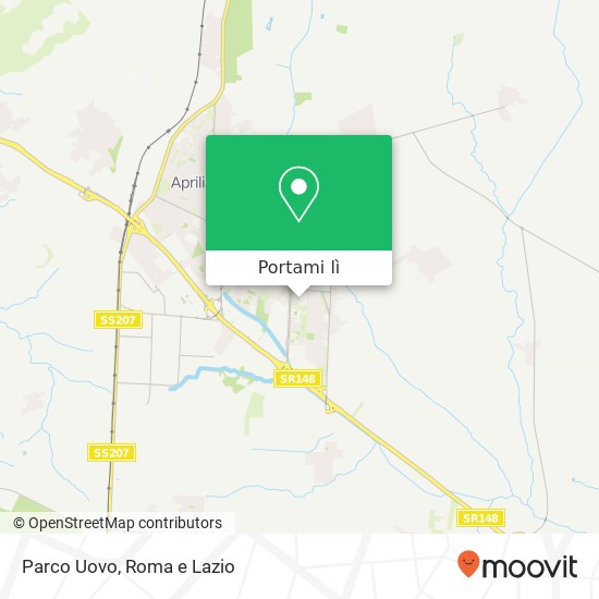 Mappa Parco Uovo
