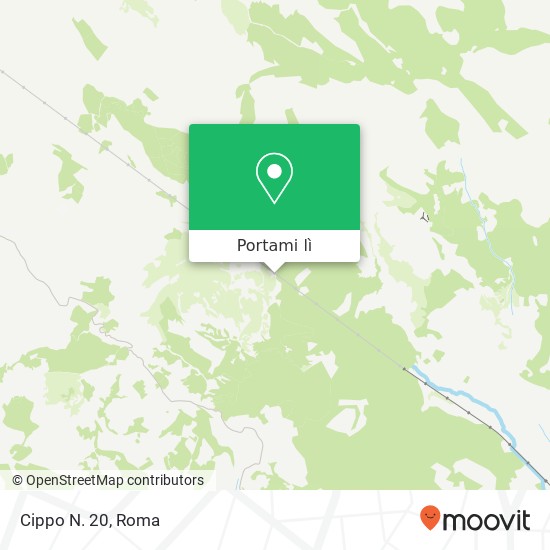 Mappa Cippo N. 20