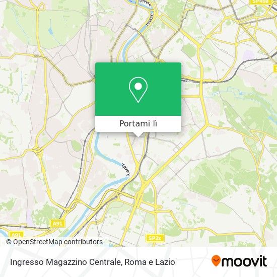 Mappa Ingresso Magazzino Centrale