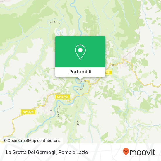 Mappa La Grotta Dei Germogli