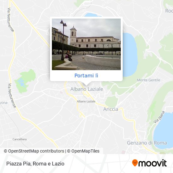 Mappa Piazza Pia