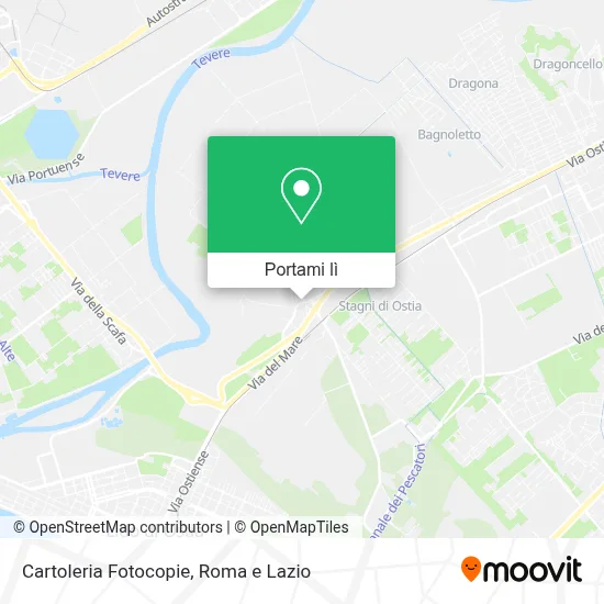 Mappa Cartoleria Fotocopie