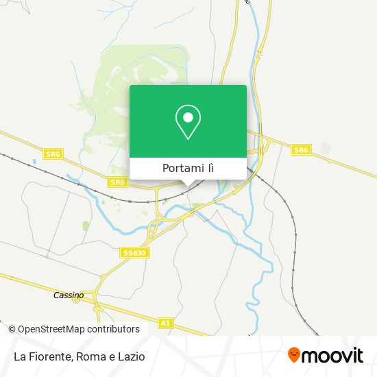 Mappa La Fiorente