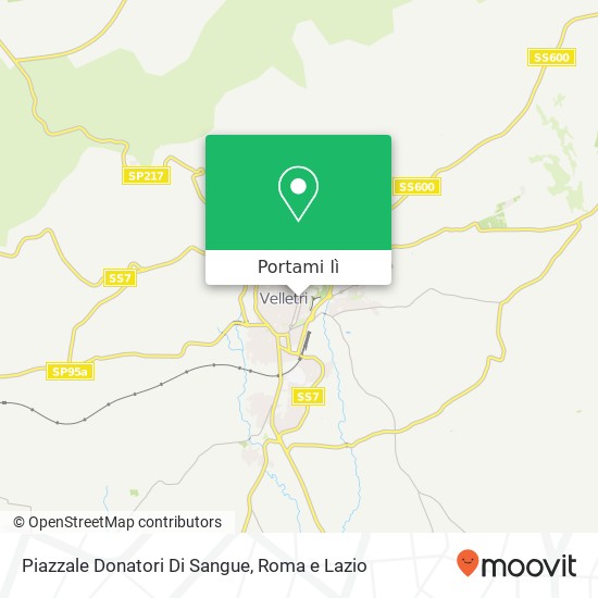 Mappa Piazzale Donatori Di Sangue