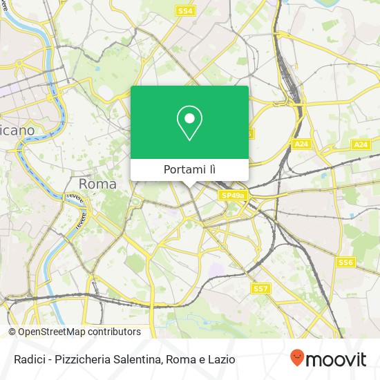 Mappa Radici - Pizzicheria Salentina
