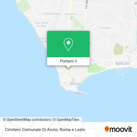Mappa Cimitero Comunale Di Anzio