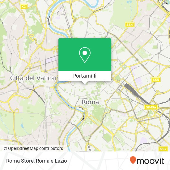 Mappa Roma Store