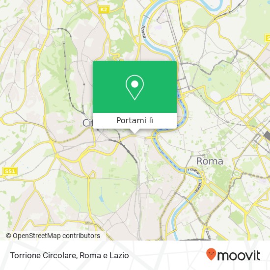 Mappa Torrione Circolare