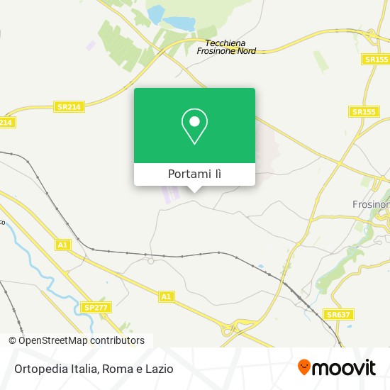 Mappa Ortopedia Italia