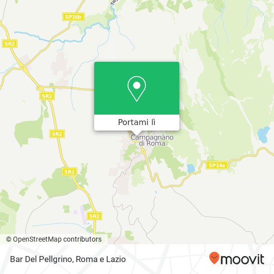 Mappa Bar Del Pellgrino