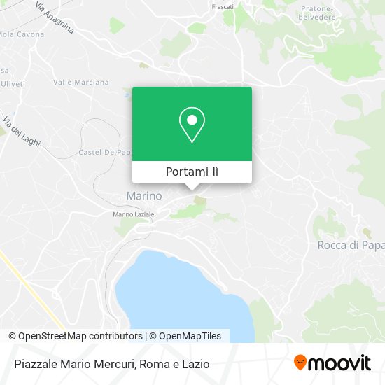 Mappa Piazzale Mario Mercuri