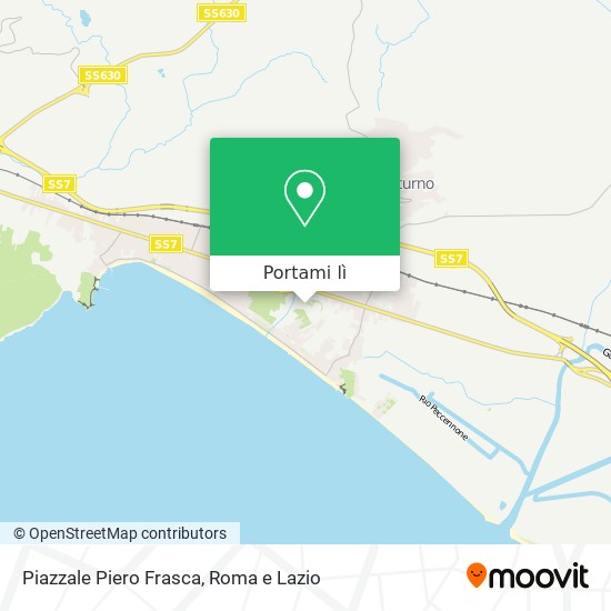 Mappa Piazzale Piero Frasca