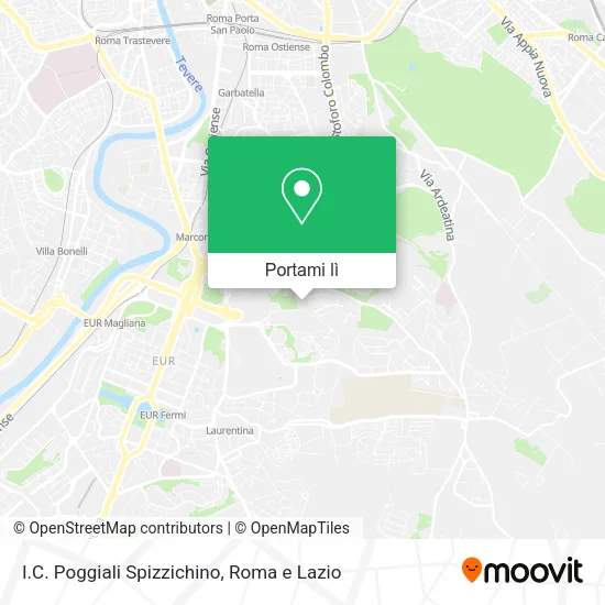 Mappa I.C. Poggiali Spizzichino