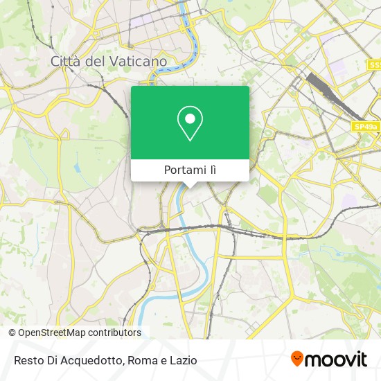 Mappa Resto Di Acquedotto