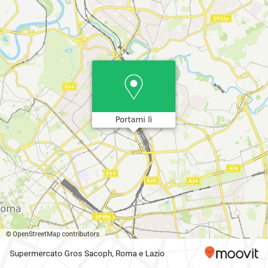 Mappa Supermercato Gros Sacoph