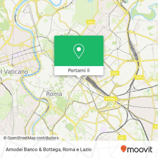 Mappa Amodei Banco & Bottega