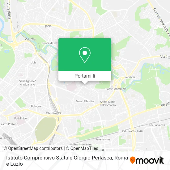 Mappa Istituto Comprensivo Statale Giorgio Perlasca