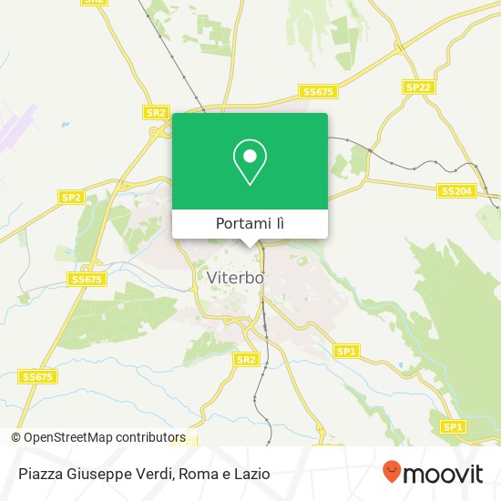 Mappa Piazza Giuseppe Verdi