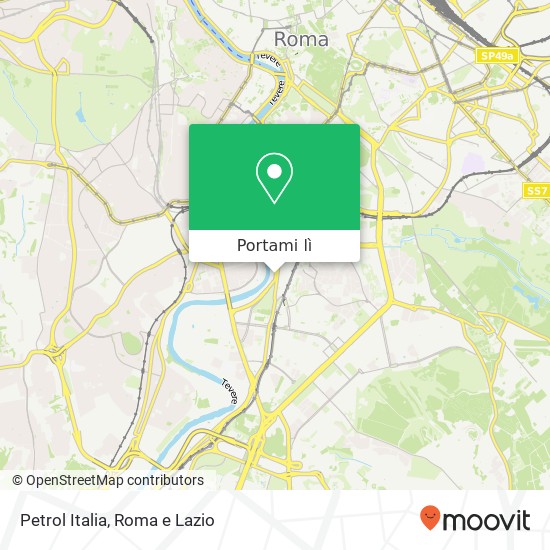 Mappa Petrol Italia