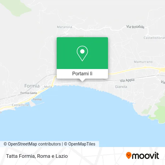 Mappa Tatta Formia