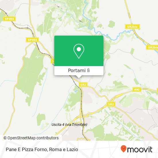 Mappa Pane E Pizza Forno