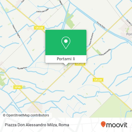 Mappa Piazza Don Alessandro Milza