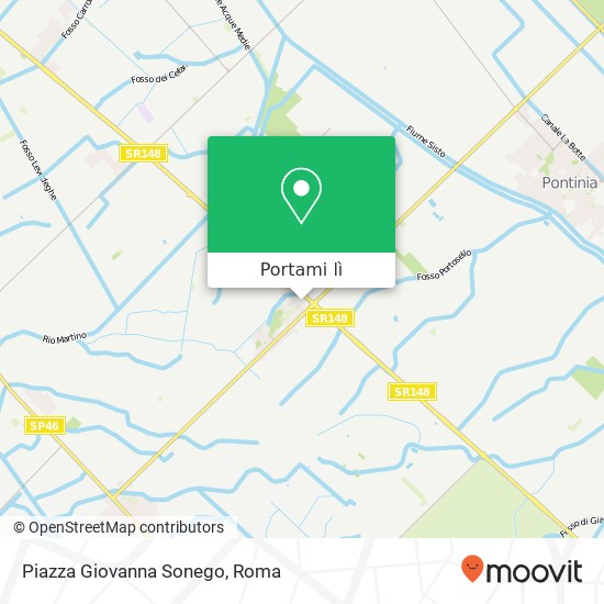 Mappa Piazza Giovanna Sonego
