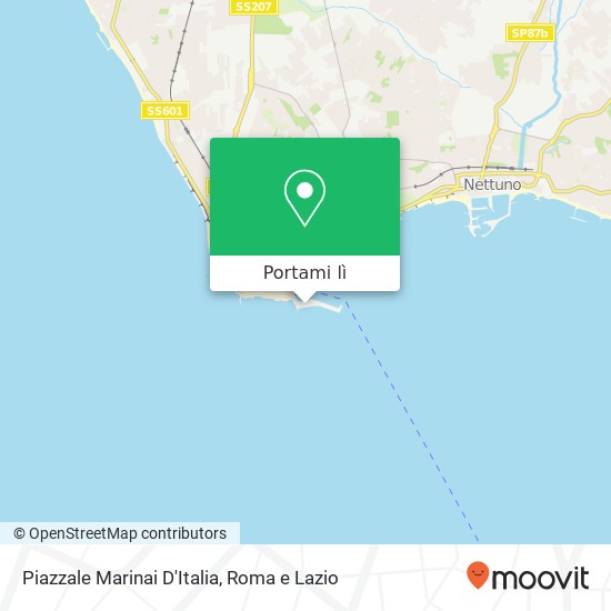 Mappa Piazzale Marinai D'Italia