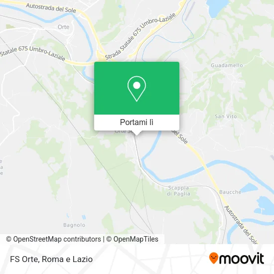 Mappa FS Orte