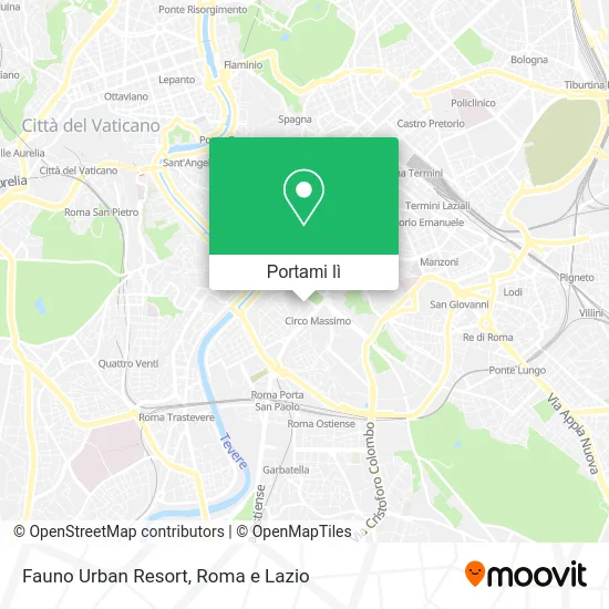 Mappa Fauno Urban Resort