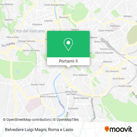 Mappa Belvedere Luigi Magni