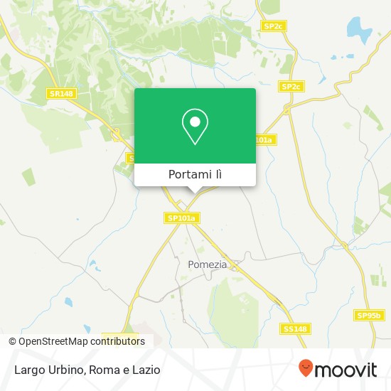 Mappa Largo Urbino