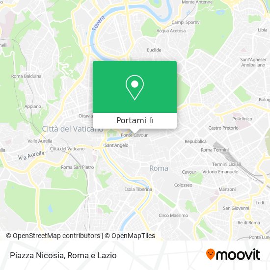 Mappa Piazza Nicosia