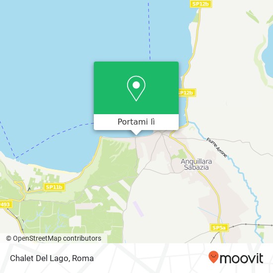 Mappa Chalet Del Lago