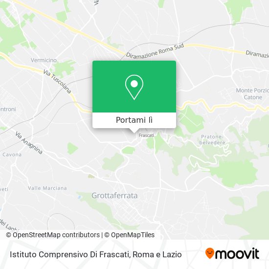 Mappa Istituto Comprensivo Di Frascati