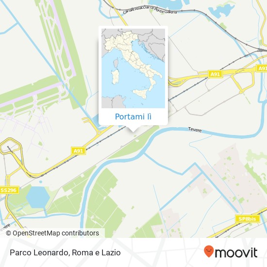 Mappa Parco Leonardo