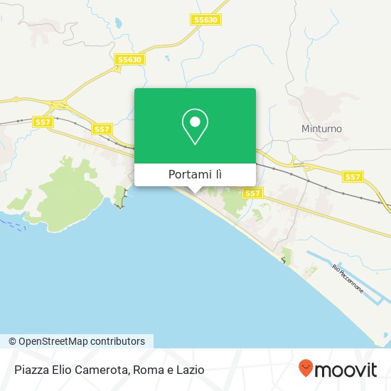 Mappa Piazza Elio Camerota