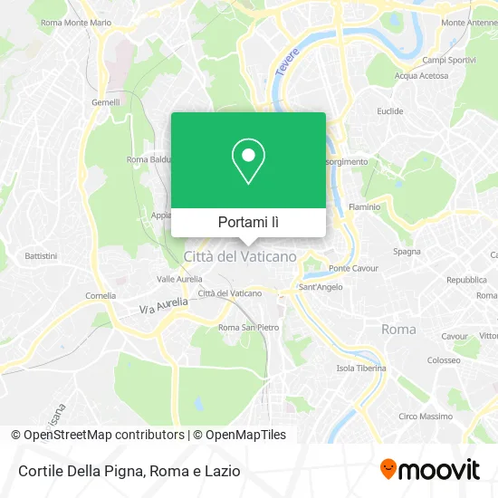 Mappa Cortile Della Pigna