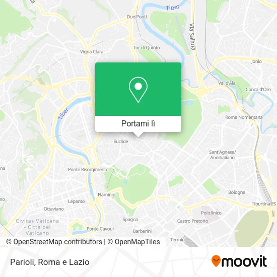 Mappa Parioli