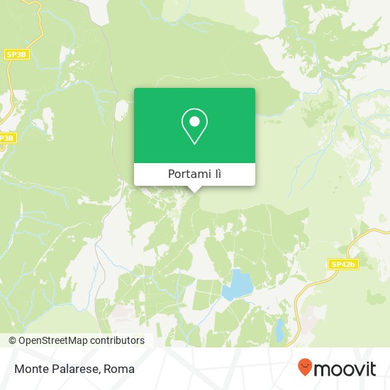 Mappa Monte Palarese